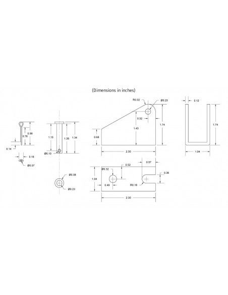 Support de fixation MPP-SF5-B