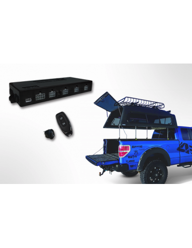 Box for synchronization of four hall effect...