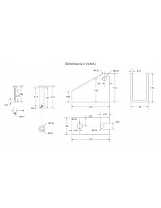 Mounting braket for linear actuator MPP-SF5 2